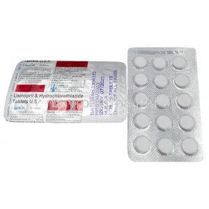 Lipril-H, Lisinopril/ Hydrochlorothiazide