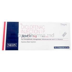 Justin AQ Injection, Diclofenac