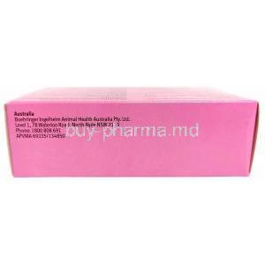 Prascend, Pergolide Mesylate 1 mg, 60tablets, Boehringer Ingelheim, Box information, Manufacturer