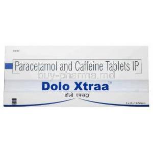 Dolo Xtraa, Paracetamol/ Caffeine