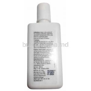 Salytar Solution, Coal Tar 1% / Salicylic Acid 3%, Solution 100 mL, Menarini India, Bottle information