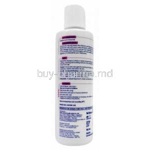 Episoothe Shampoo, Chitosanide, Oatmeal, Shampoo 200mL, Virbac, Bottle information, Storage