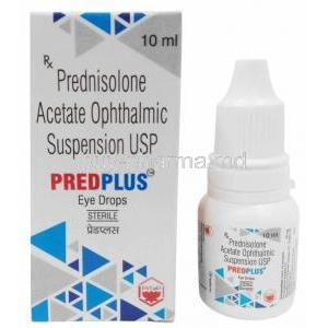 Pred Plus Eye Drops, Prednisolone Acetate