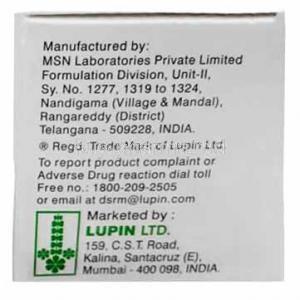 Rofaday, Roflumilast 500 mcg, Lupin, Box information, Manufacturer