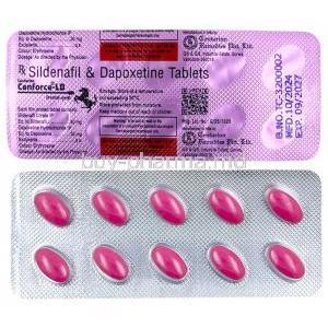 Cenforce LD, Sildenafil/ Dapoxetine