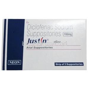 Justin suppository, Diclofenac