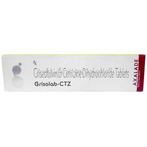 Grisolab CTZ,Griseofulvin/ Cetirizine