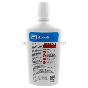 Ascabiol Emulsion, Emulsion 120 mL, Abbott, Bottle information