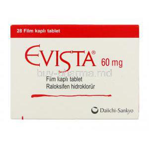 Evista Raloxifene  60 mg