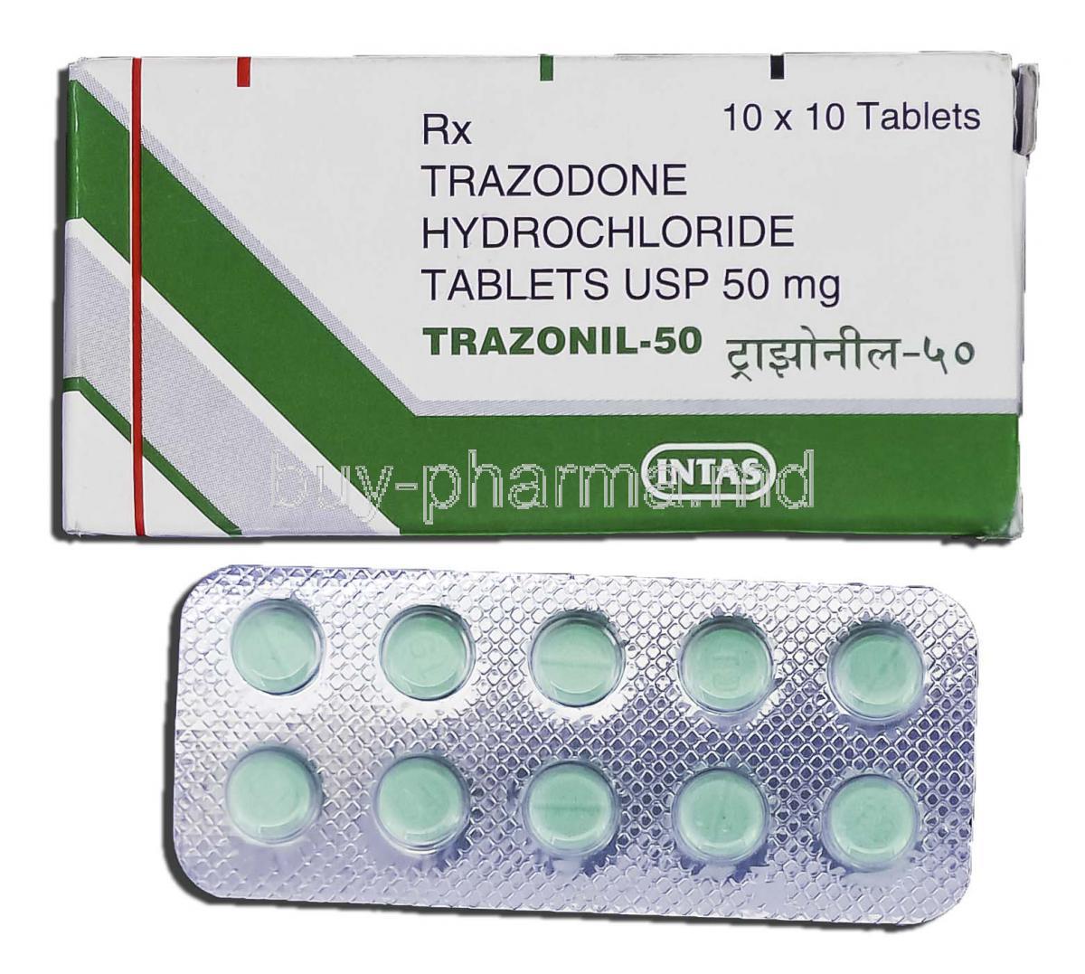 Desyrel Trazonil Trazonil 50 Trazodone Online Buy   1665 Trazonil 50 曲唑酮 50 毫克 片 