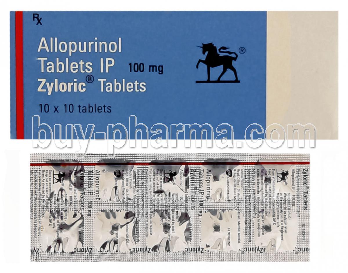 Zyloric allopurinol 300 mg 80mg