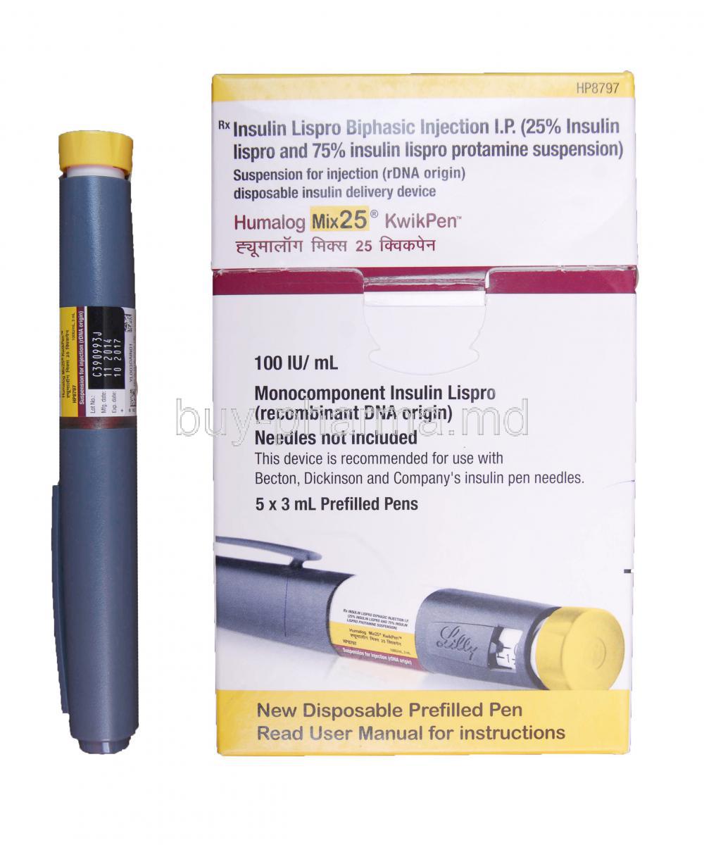 Humalog Mix Pen Injection | Buy Humalog Mix Pen Injection