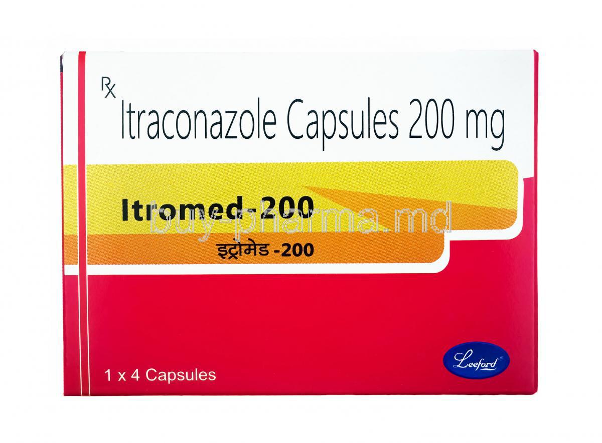 购买伊曲康唑 胶囊 ( Itromed （itraconazole ） ) Online - buy-pharma.md