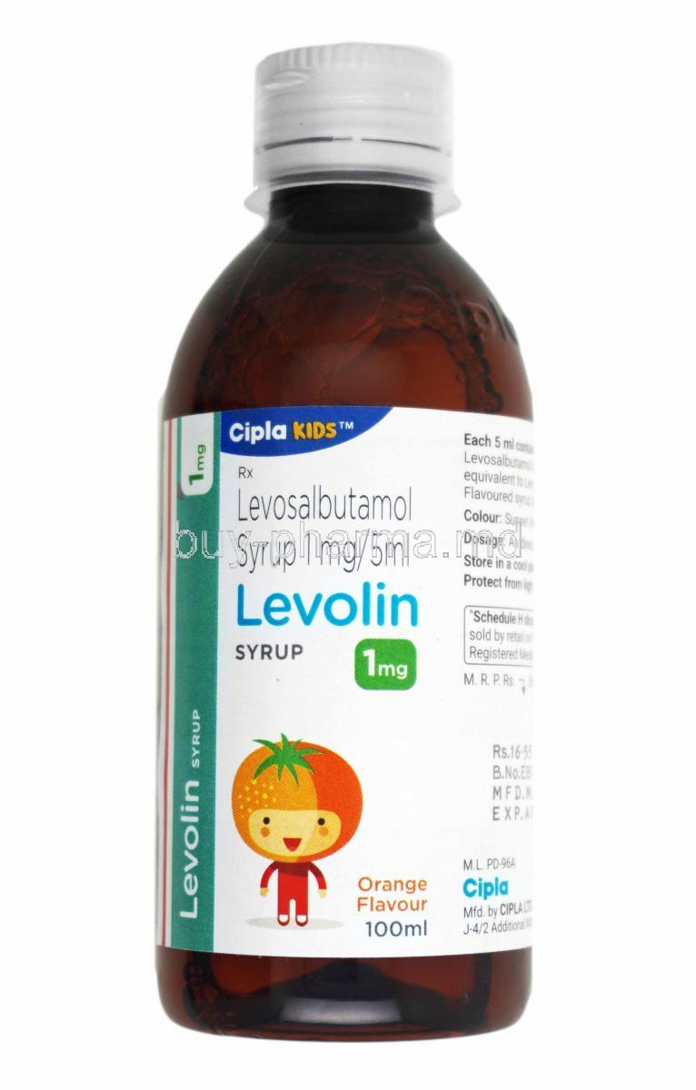 Levolin Syrup Dosage For 1 Year Baby