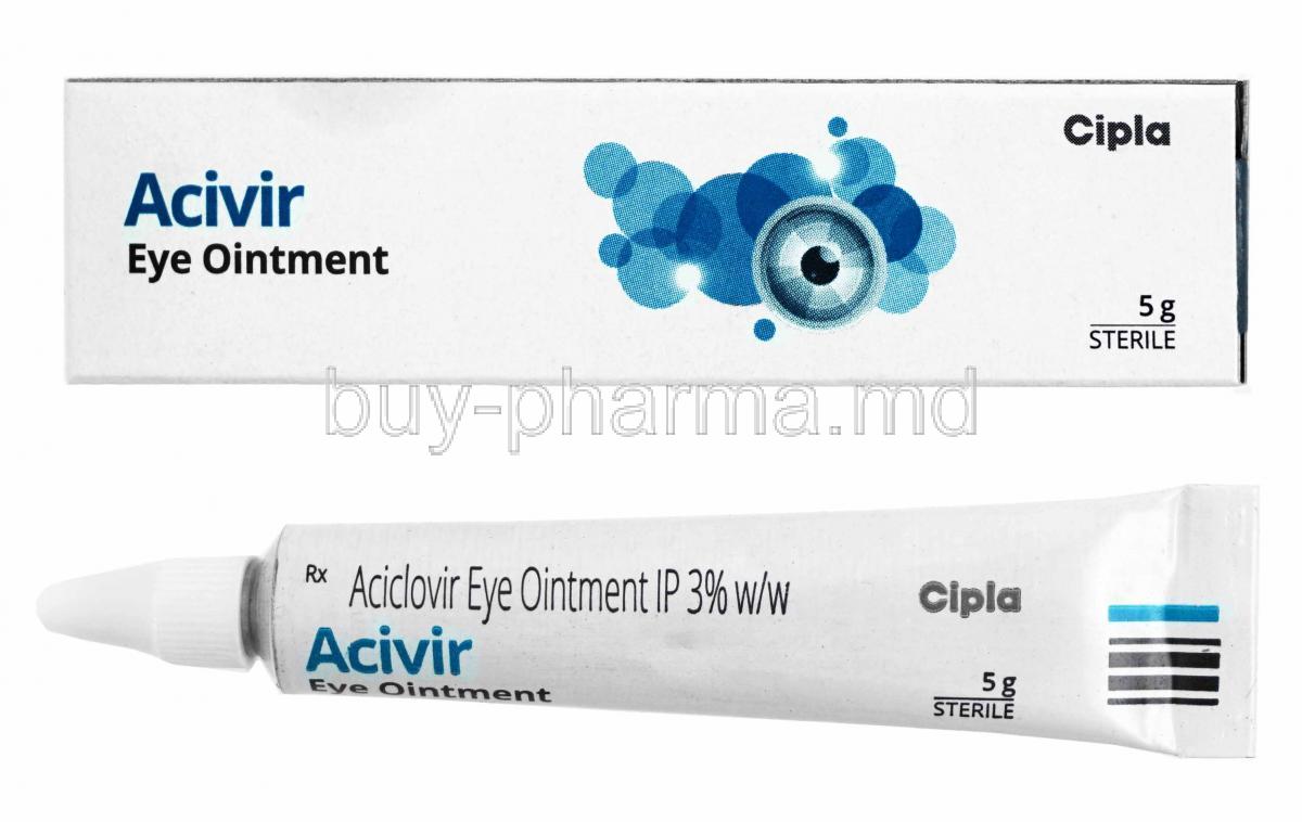 Buy Acivir Eye Ointment Acyclovir Online