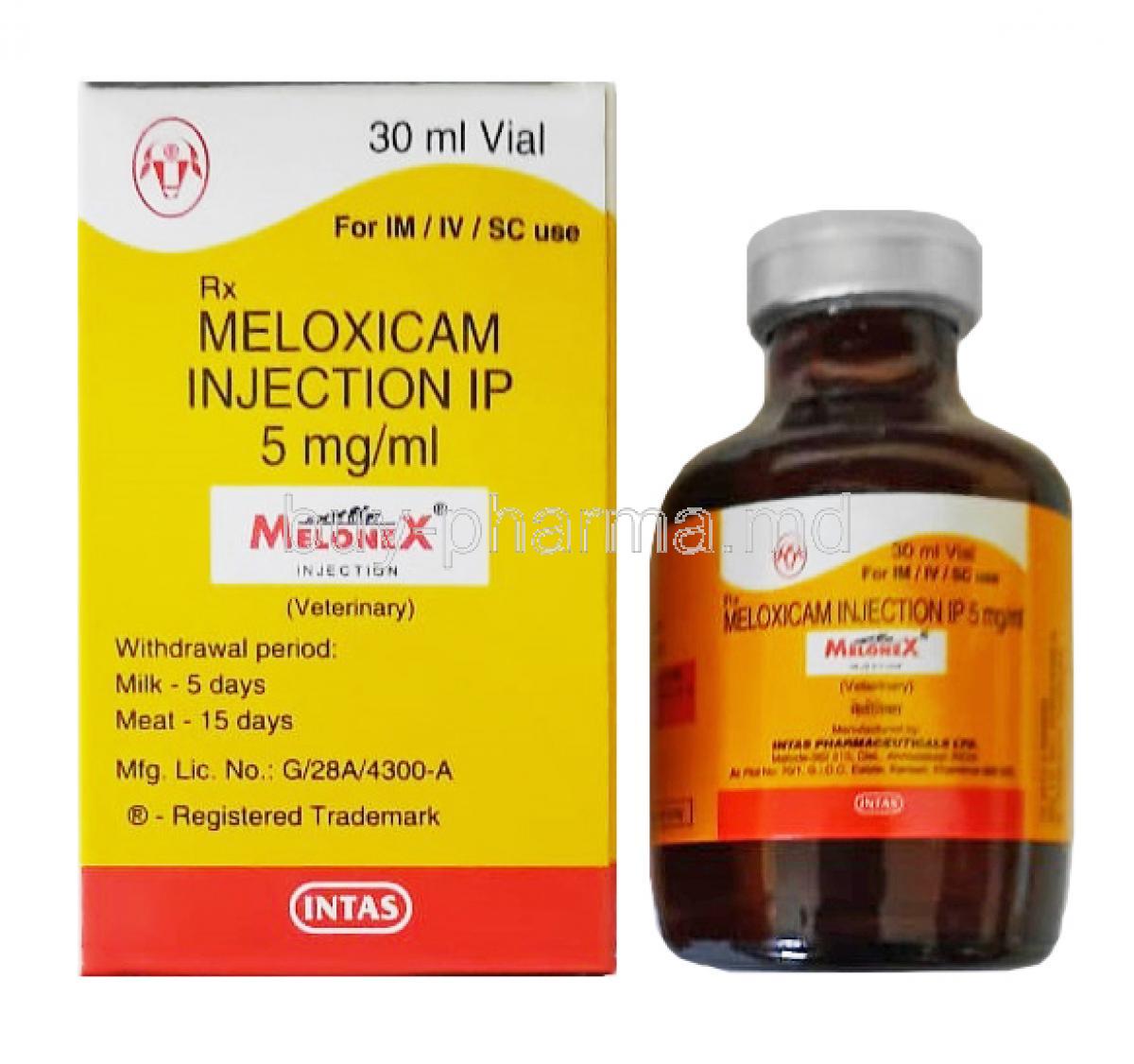 Buy Melonex, Meloxicam Injection Online Melonex Injection