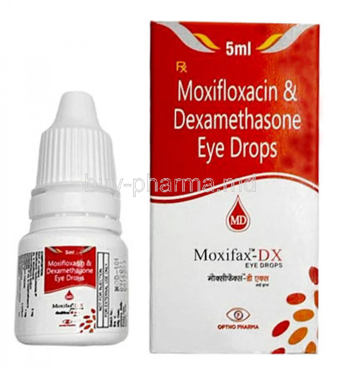 购买moxifax Dx Eye Drop Moxifloxacin Dexamethasone Online 