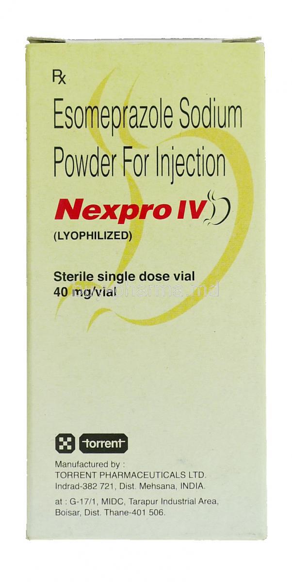 购买埃索美拉唑 注射 ( Nexpro Iv （esomeprazole） ) Online